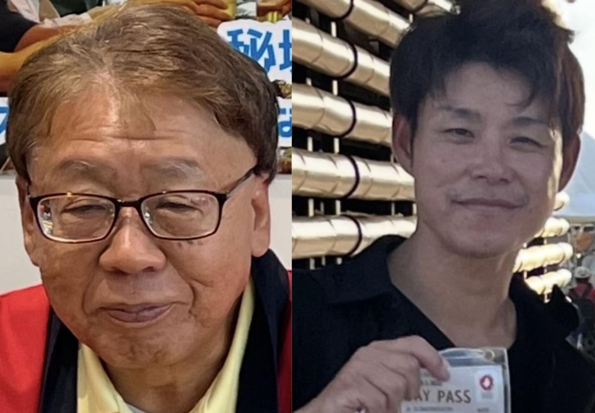 相談員：新谷さん（左）宮崎さん（右）